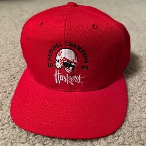 Vintage Nebraska Football 1994 National Champions snapback hat